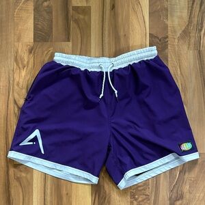 Purple Volleyball Shorts